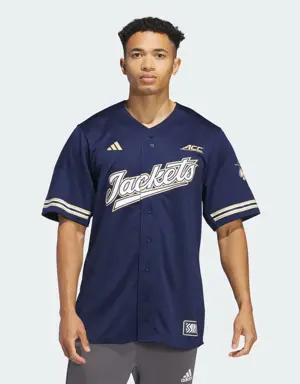 Georgia Tech Reverse Retro Replica Baseball Jersey