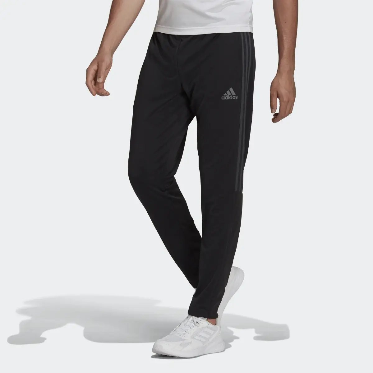 Adidas AEROREADY Sereno Slim Tapered Cut 3-Stripes Pants. 1