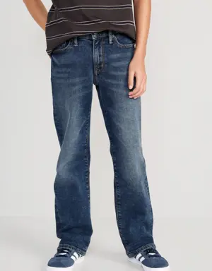 Old Navy Built-In Flex Boot-Cut Jeans for Boys blue