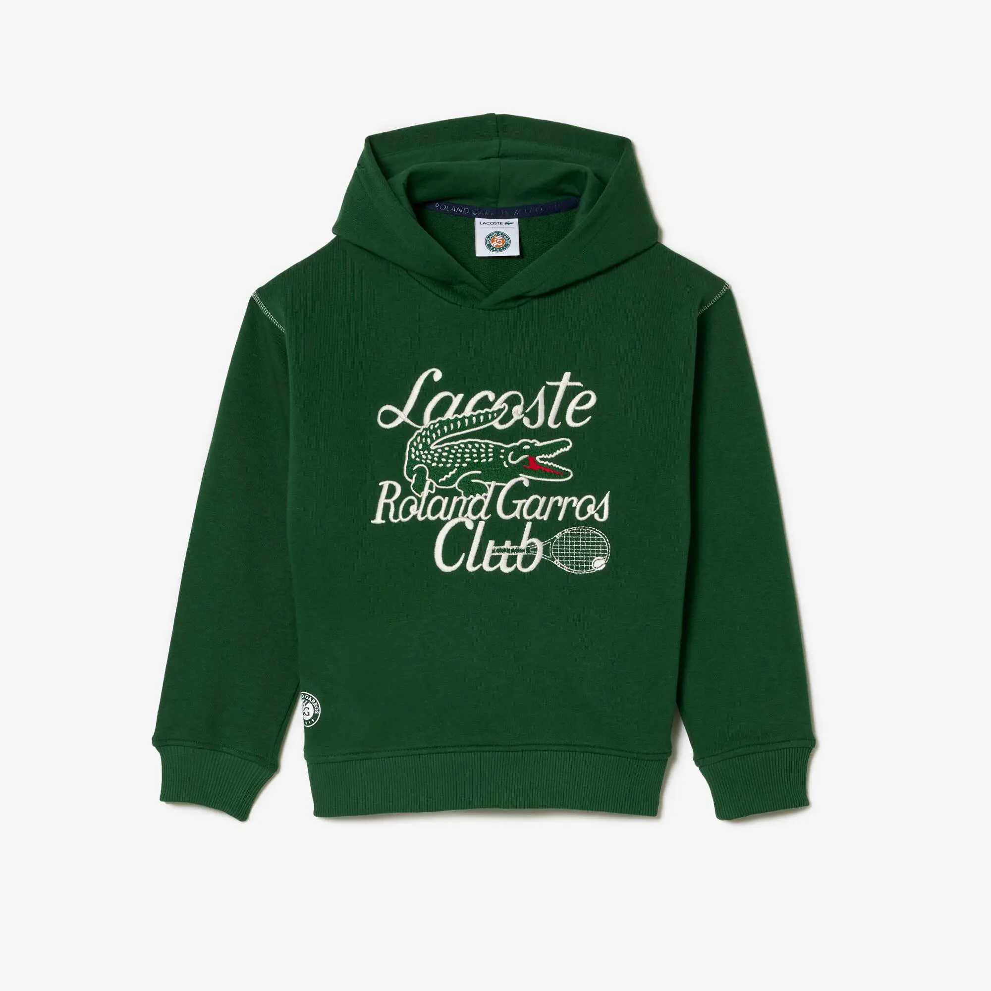 Lacoste Kids’ Lacoste Sport Roland Garros Edition Embroidered Sweatshirt. 1
