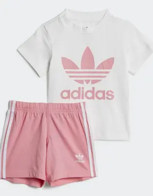Adidas Trefoil Shorts Tee Set. 2 Adidas Trefoil Shorts Tee Set. 2