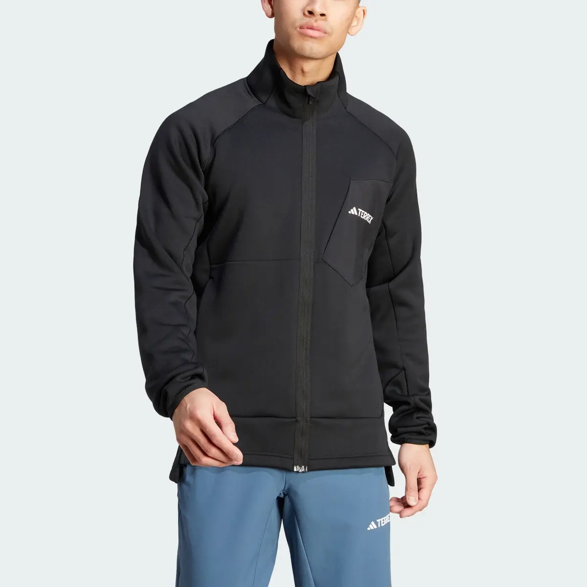 Adidas GIACCA TERREX XPERIOR MEDIUM FLEECE FULL ZIP. 1