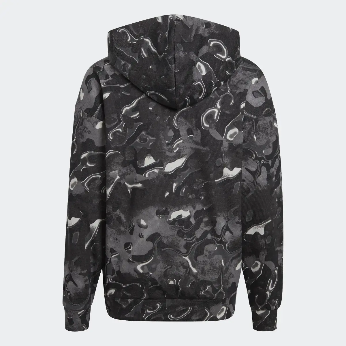 Adidas Bluza Future Icons Allover Print Hooded Kids. 3