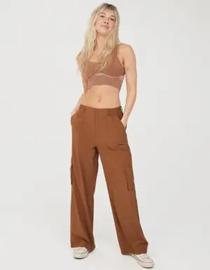 By Aerie Nylon Cargo Pant