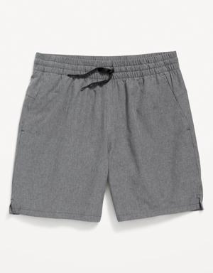 Old Navy StretchTech Performance Jogger Shorts for Boys (Above Knee) gray