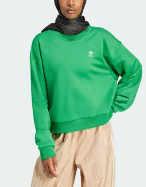 Adicolor Trefoil Cropped Sweater