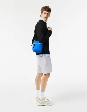 Lacoste Men’s Lacoste Neocroc Recycled Fiber Vertical Messenger Bag