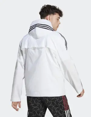 Adidas Essentials 3-Stripes Woven Windbreaker. 3