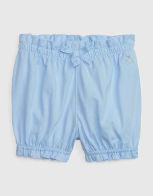 Baby Organic Cotton Mix and Match Pull-On Shorts blue