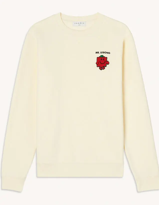 Sandro Cotton sweatshirt with patch. 2 Sandro Cotton sweatshirt with patch. 2