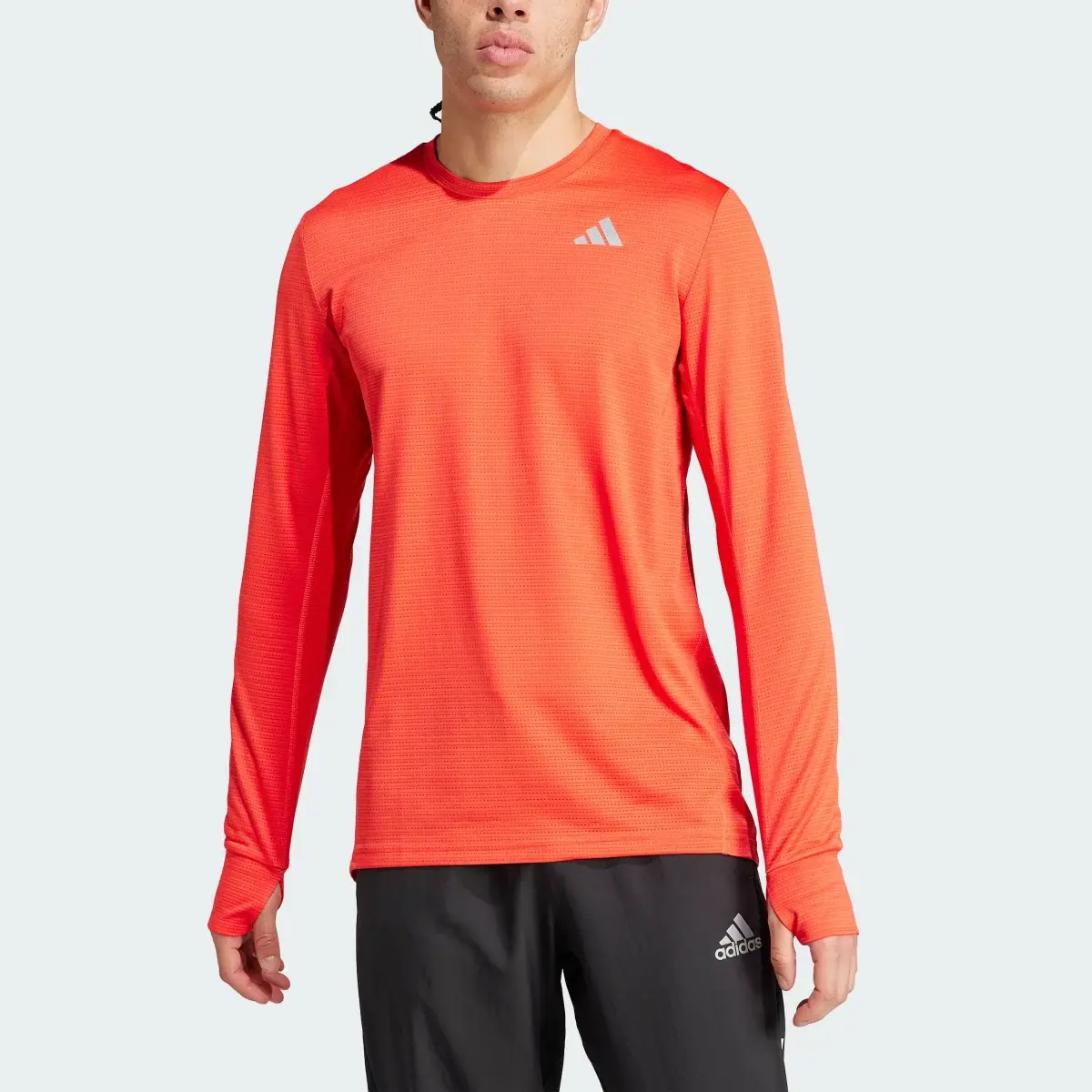 Adidas Own the Run Long Sleeve Tee. 1