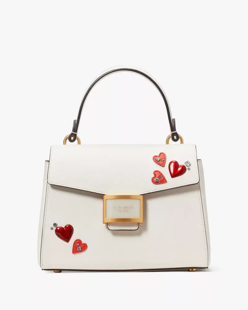 Kate Spade Katy Heart Embellished Small Top-handle Bag. 1