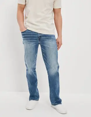 American Eagle AirFlex+ Distressed Original Bootcut Jean. 1