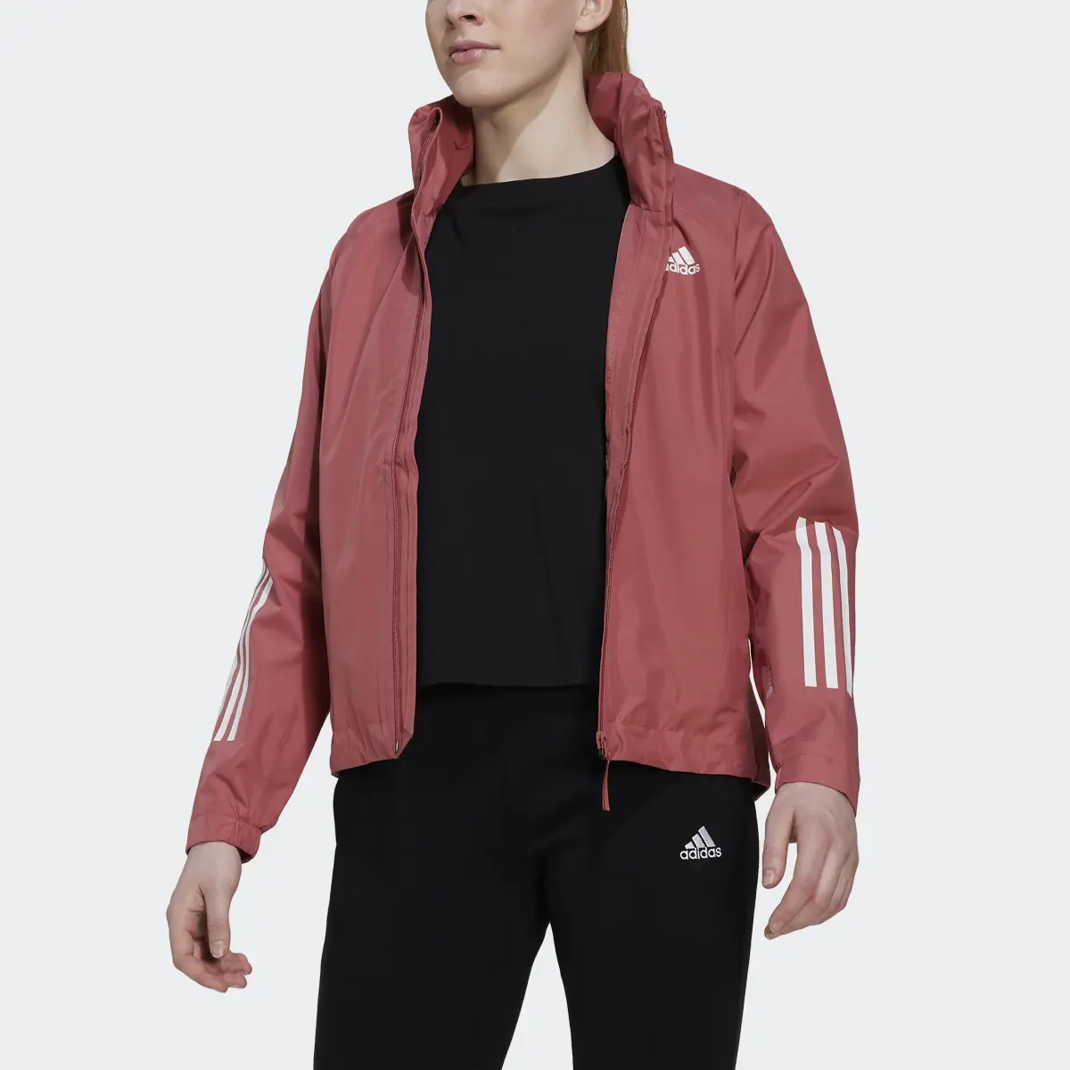 Adidas BSC 3-Stripes RAIN.RDY Jacket. 1