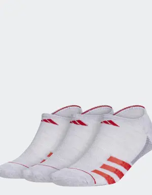 Superlite Stripe No-Show Socks 3 Pairs