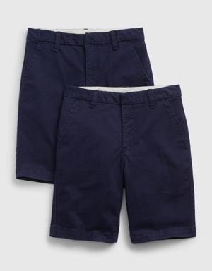 Kids Uniform Shorts (2-Pack) blue