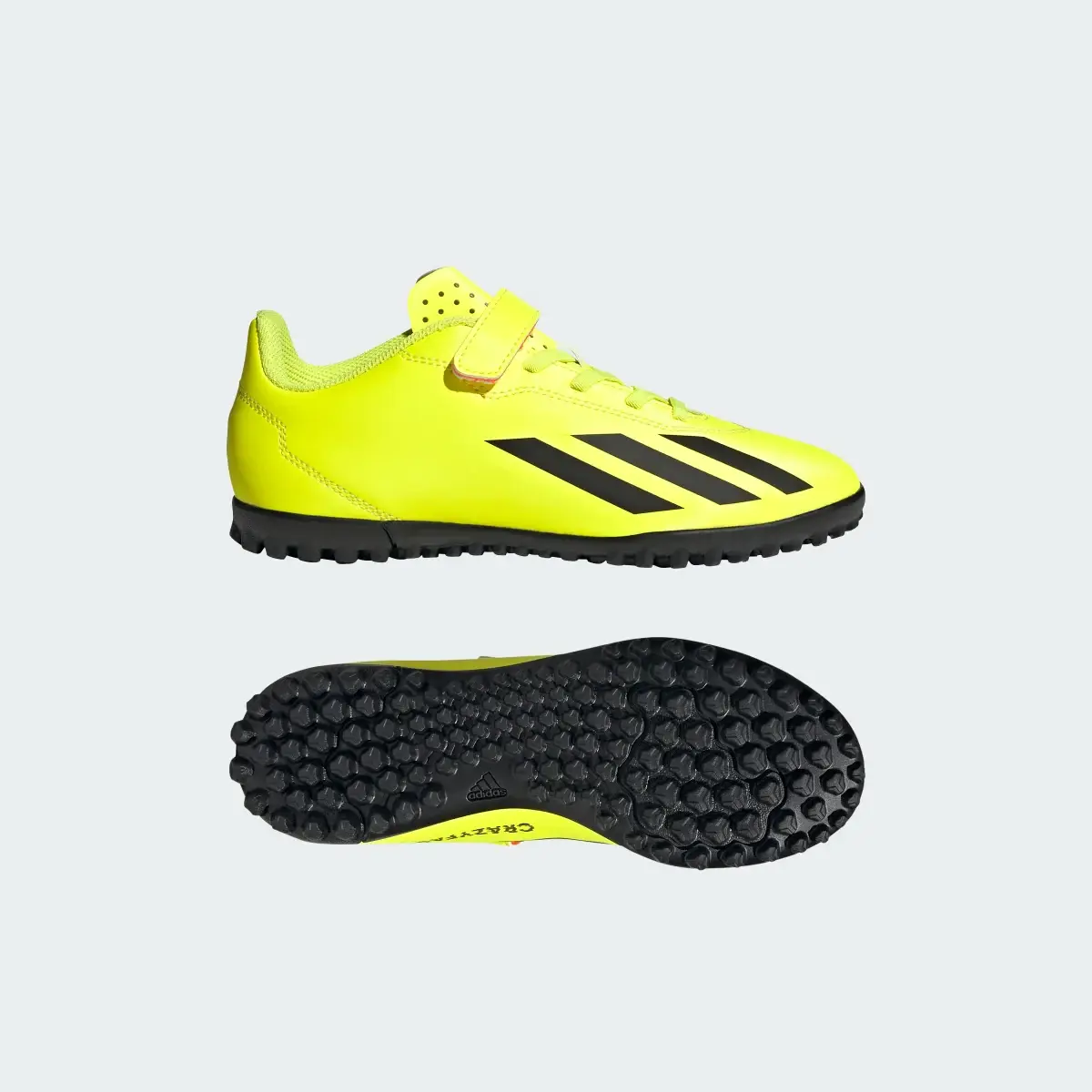 Adidas Calzado de Fútbol X Crazyfast Club Cierre por Contacto Pasto Sintético. 1