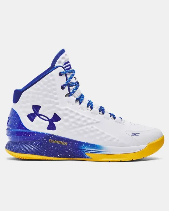 Under Armour Unisex Curry 1 Retro 'Dub Nation' Basketball Shoes. 1