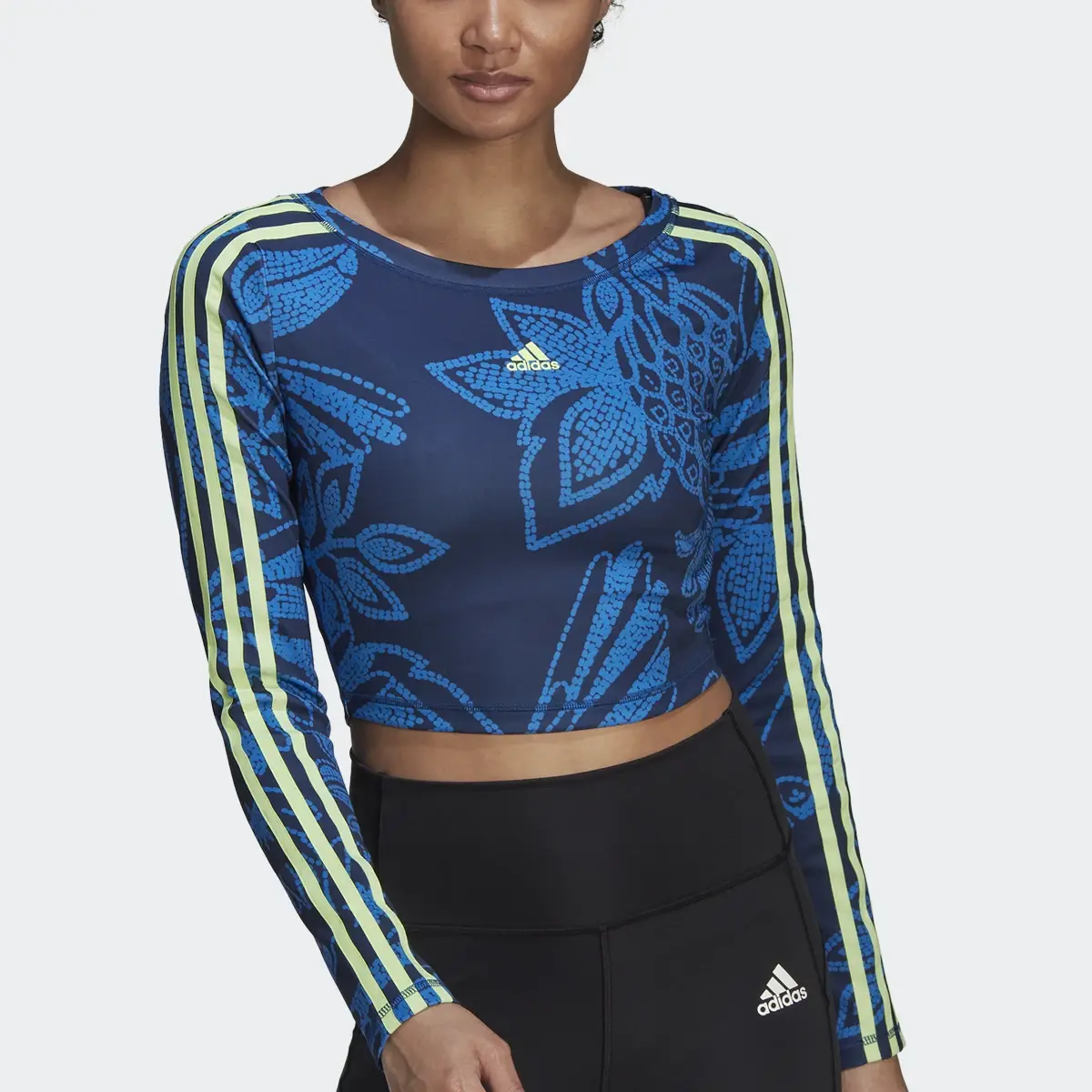 Adidas Playera Corta de Manga Larga FARM Rio. 1