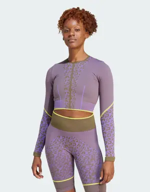 by Stella McCartney TrueStrength Seamless Yoga Long Sleeve Top