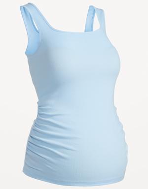 Old Navy Maternity Square-Neck Tank Top multi