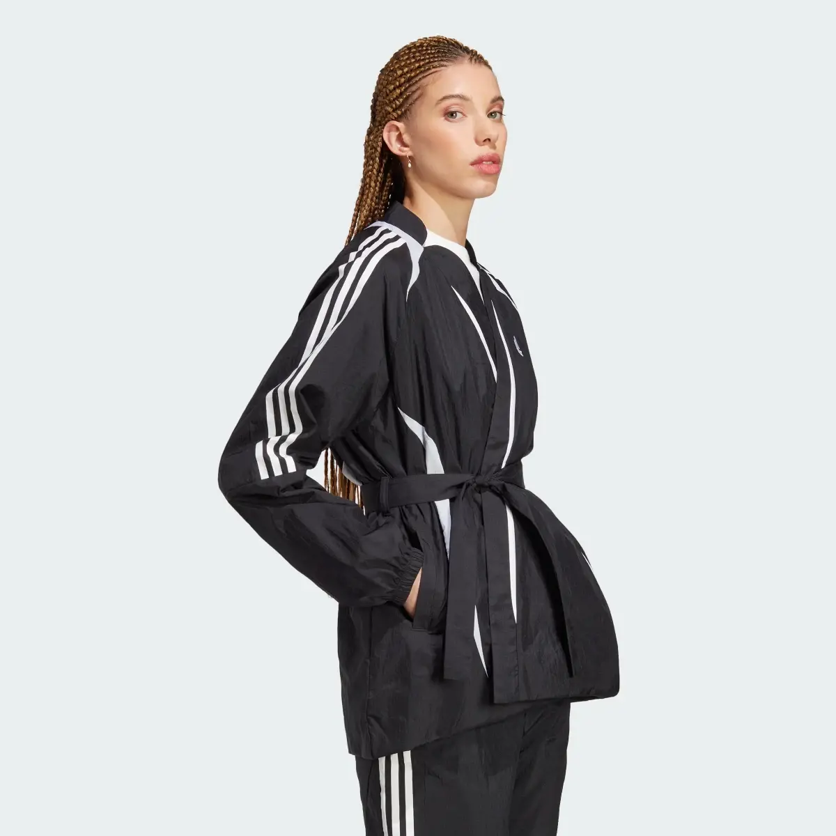 Adidas Veste de survêtement toile. 2