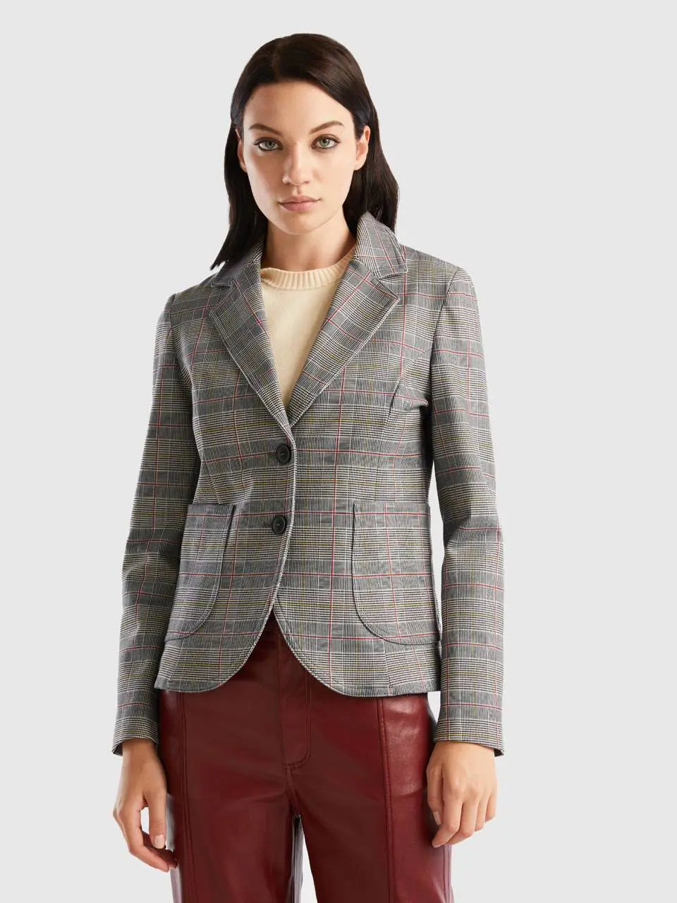 Benetton unlined blazer. 1