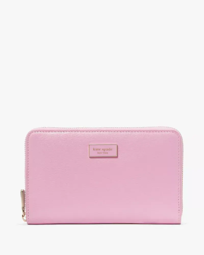 Kate Spade Katy Shiny Medium Zip-around Wallet. 1