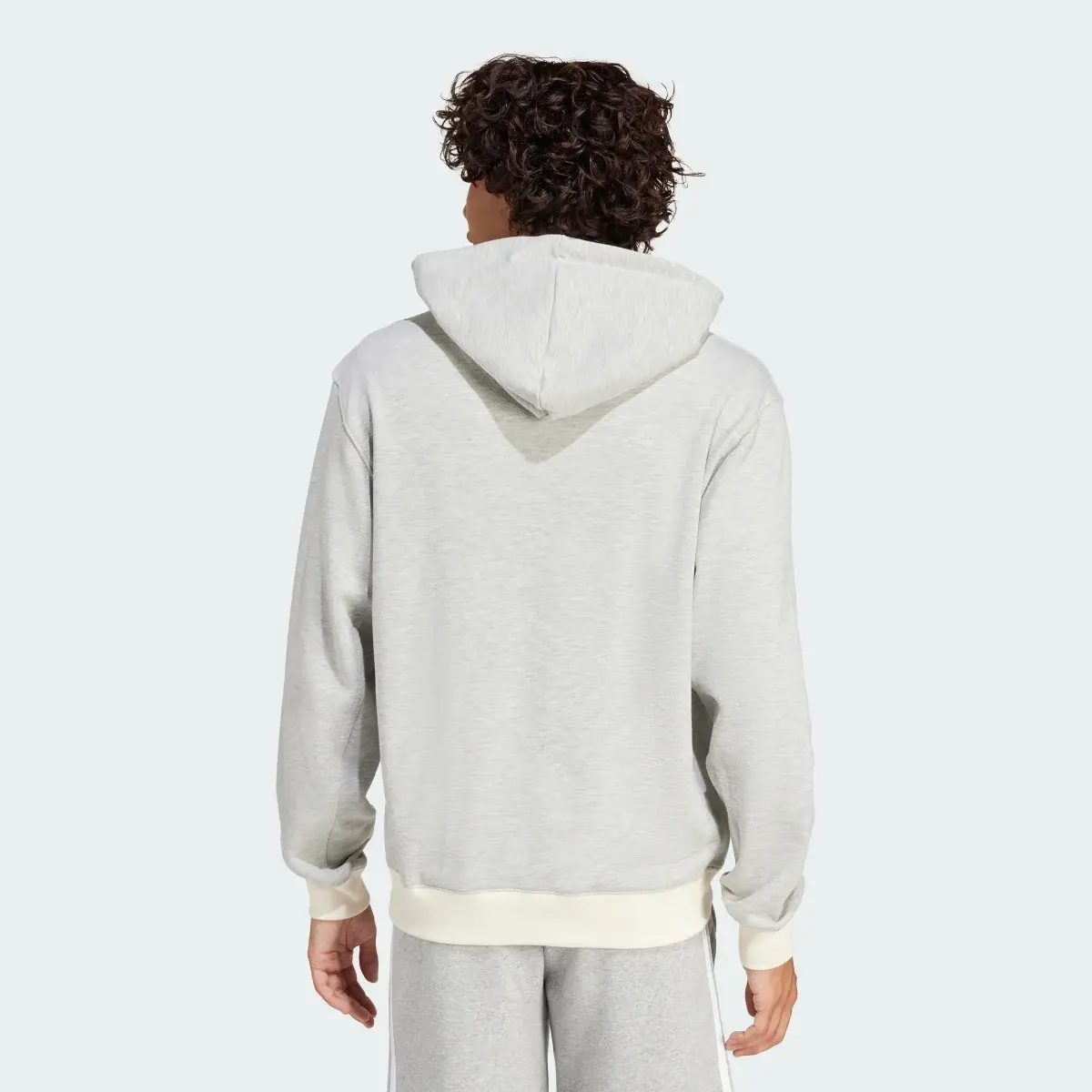Adidas Lounge French Terry Colored Mélange Hoodie. 3