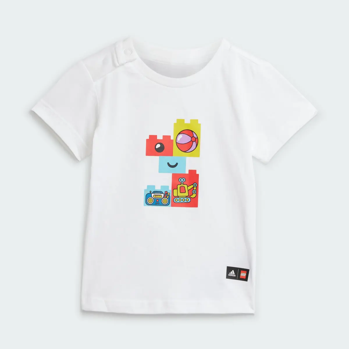 Adidas Conjunto de T-shirt e Calções adidas x LEGO®. 3