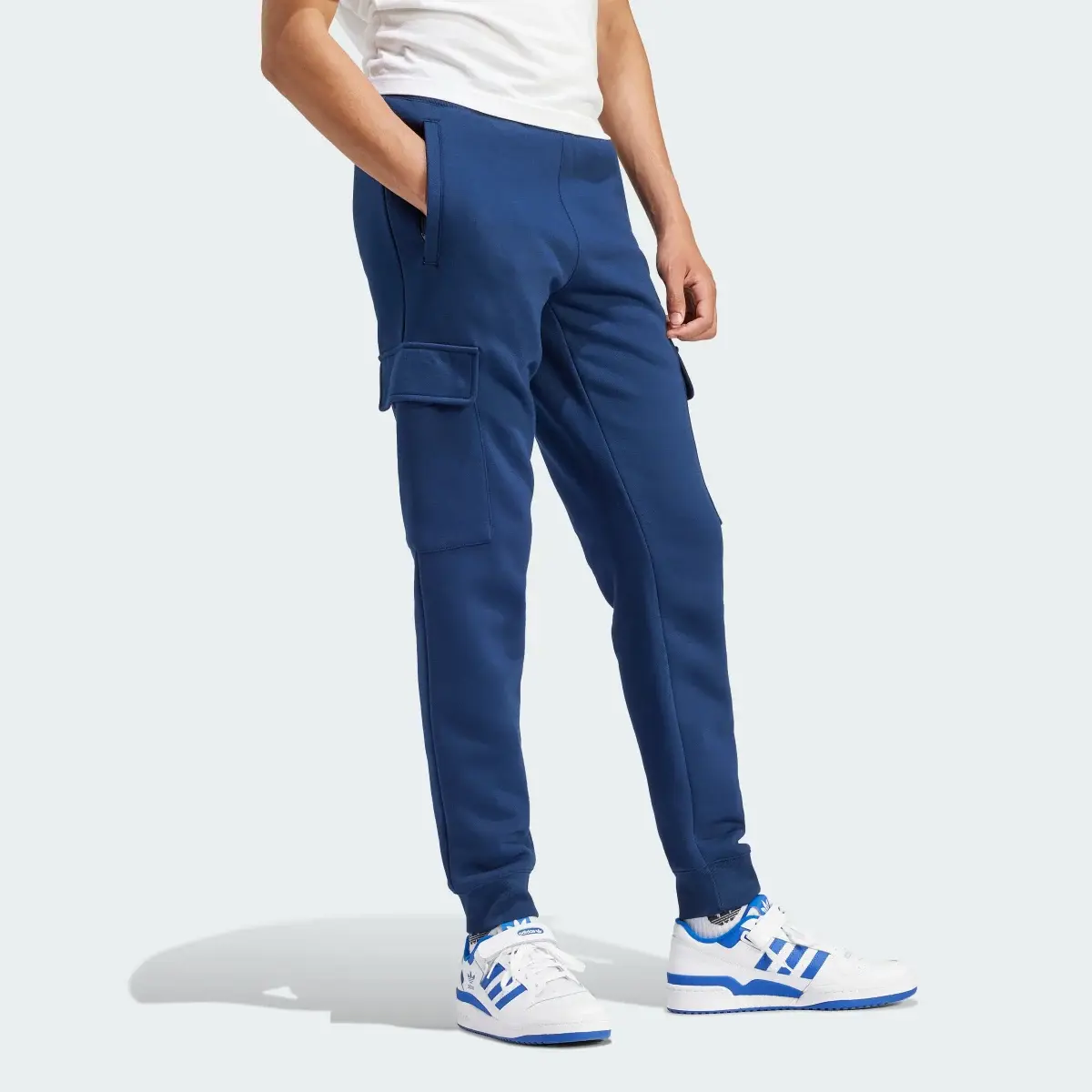 Adidas Pantaloni Trefoil Essentials Cargo. 3