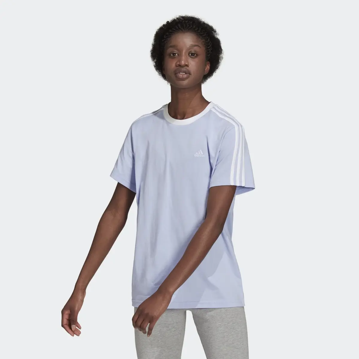 Adidas Essentials 3-Stripes Tee. 2