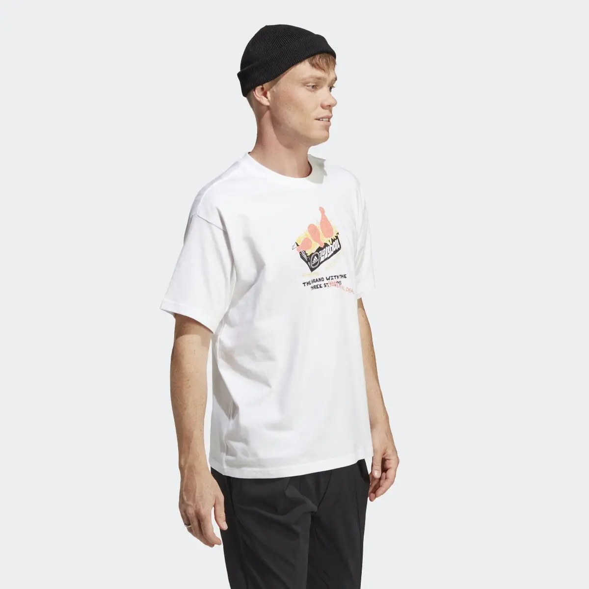 Adidas Graphic T-Shirt. 3