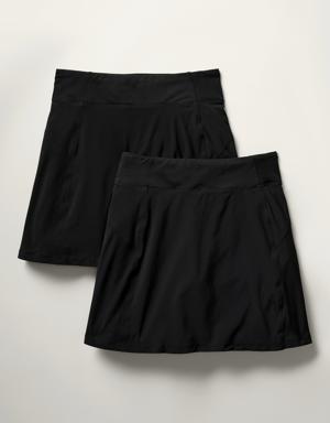 Athleta School Day Skort 2-Pack black