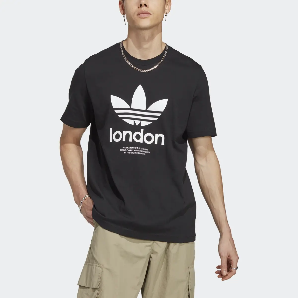 Adidas T-shirt Icone London City Originals. 1