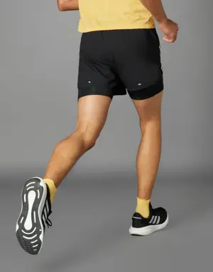 Adidas Short 2 en 1 Own the Run 3 bandes. 2 Adidas Short 2 en 1 Own the Run 3 bandes. 2