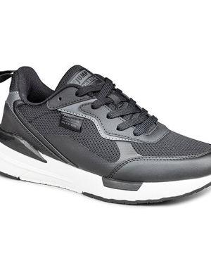 27985 Siyah - Beyaz Yazlık Erkek Sneaker Günlük Spor Ayakkabı