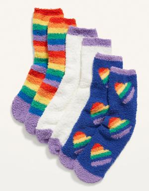Cozy Crew Socks 3-Pack for Women multi