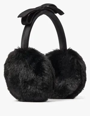 Shoelace Bow Earmuffs