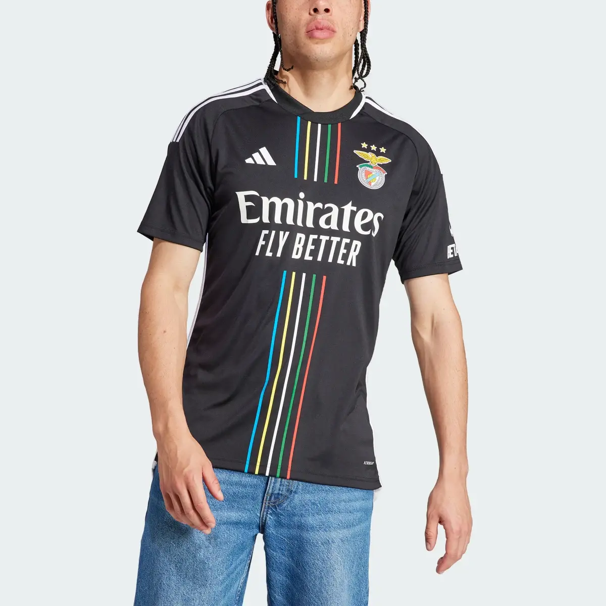 Adidas Camiseta segunda equipación Benfica 23/24. 1