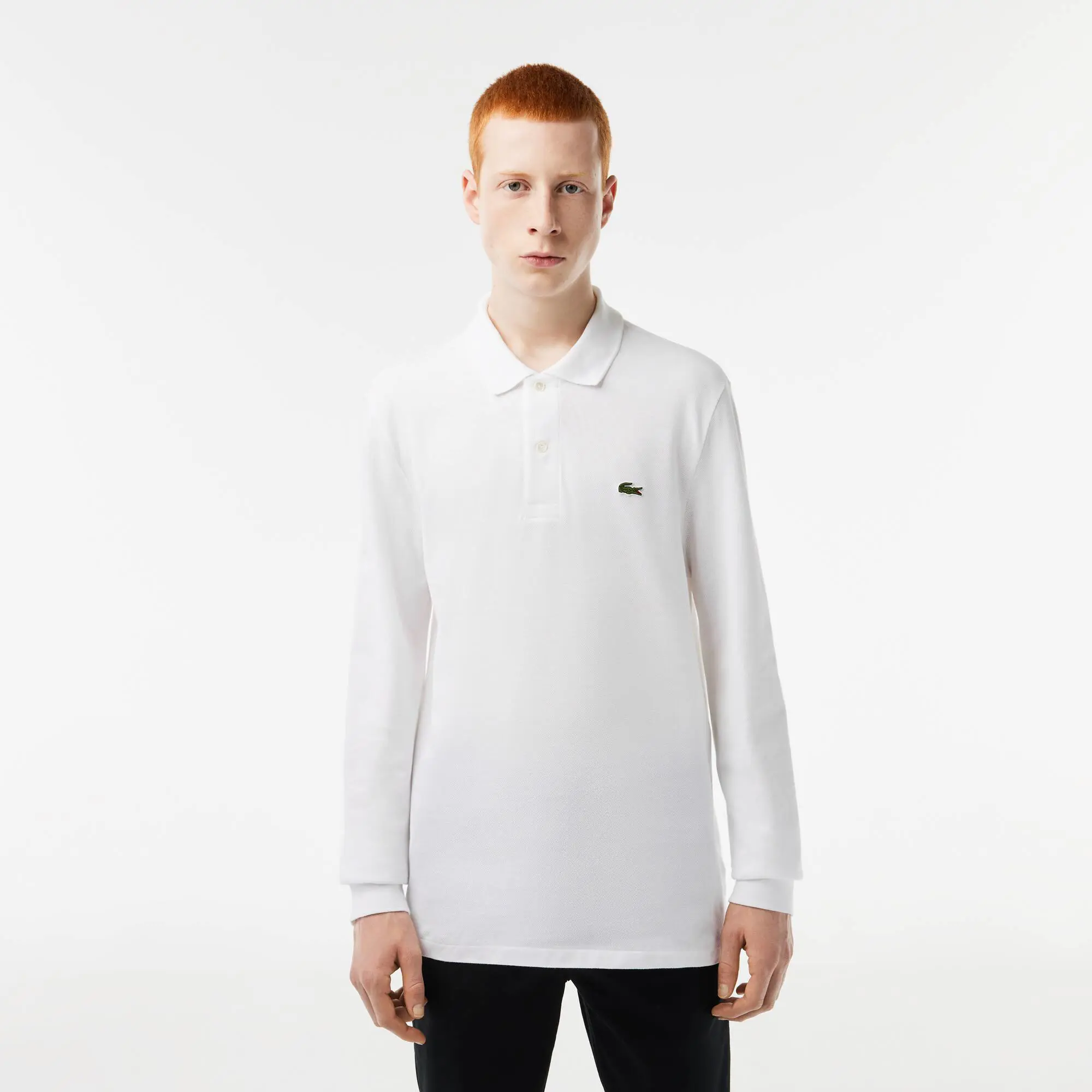 Lacoste Men's Original L.12.12 Long Sleeve Cotton Polo. 1