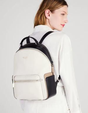 Hudson Colorblocked Large Backpack