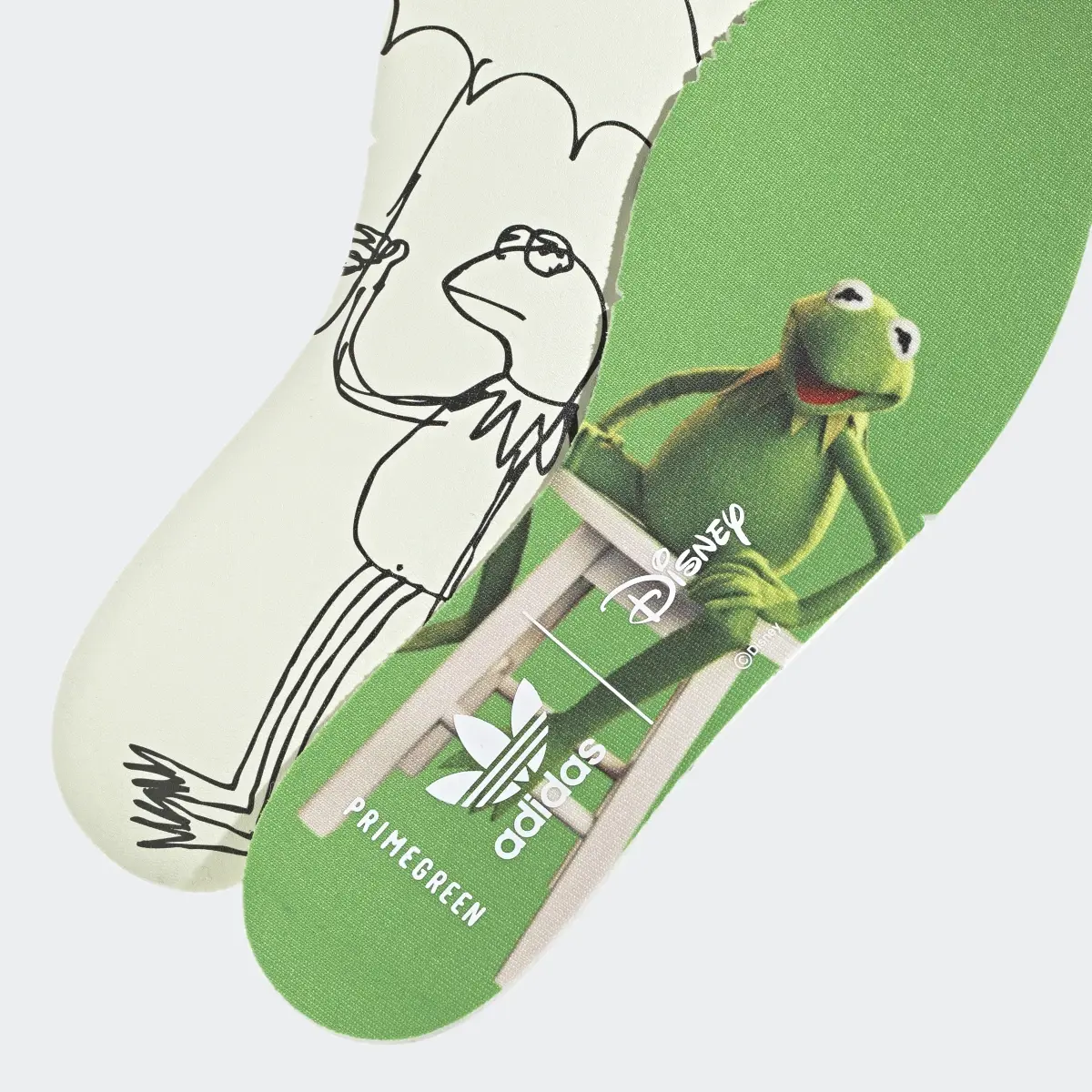 Adidas Disney Kermit Stan Smith Shoes. 3