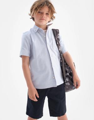 Kids Oxford Shirt blue