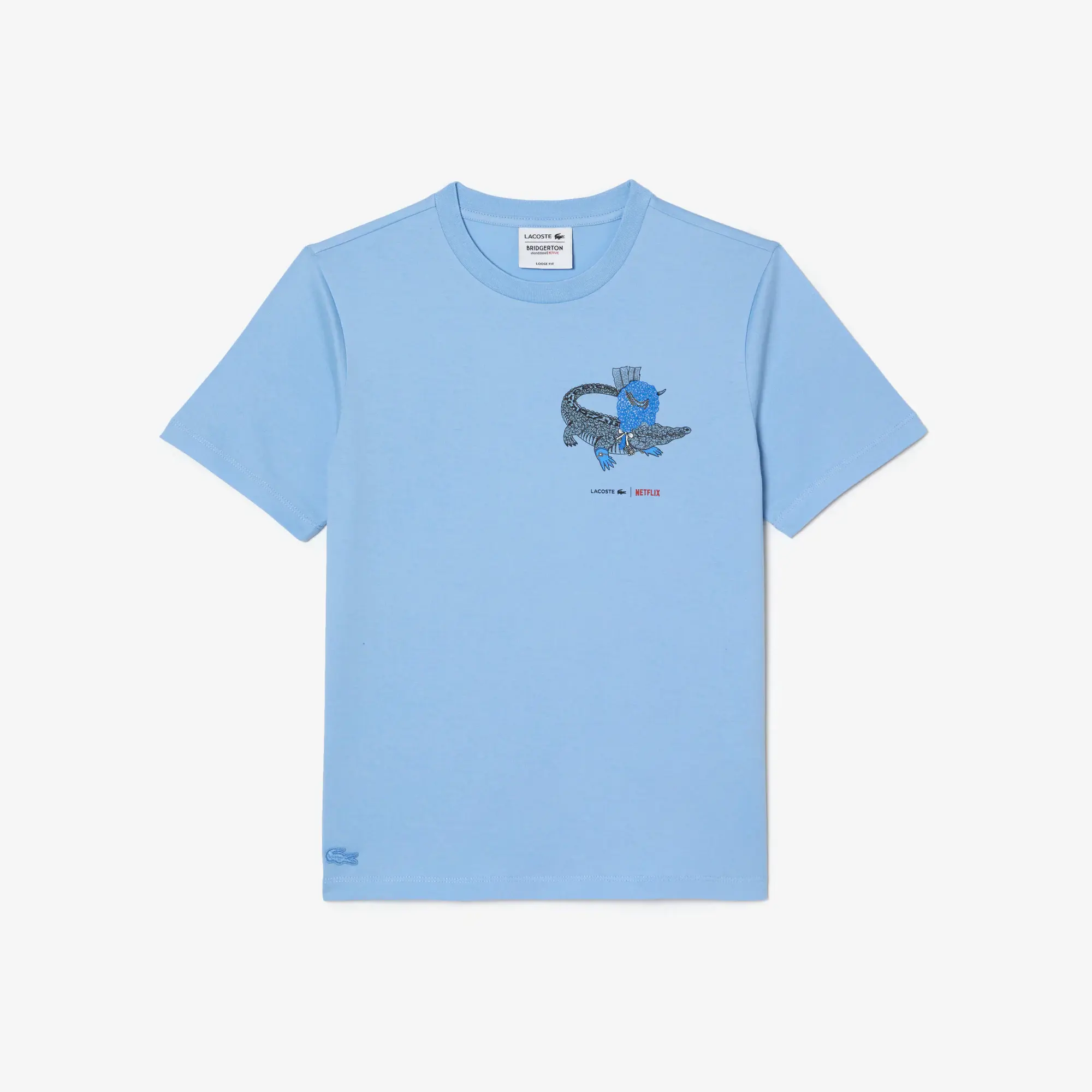 Lacoste Women’s Lacoste x Netflix Organic Cotton Jersey T-Shirt. 2
