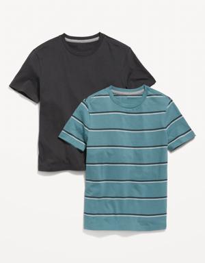 Old Navy Softest Crew-Neck T-Shirt 2-Pack For Boys multi