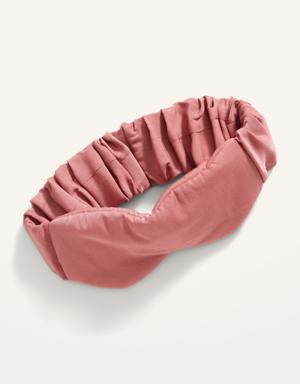 Old Navy Wide Cushioned Sleep Mask for Adults red