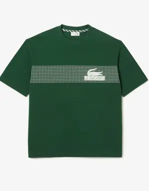 T-shirt homme Lacoste loose fit imprimé inspiration tennis