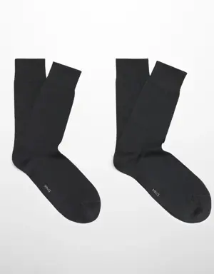 Pamuklu basic çorap