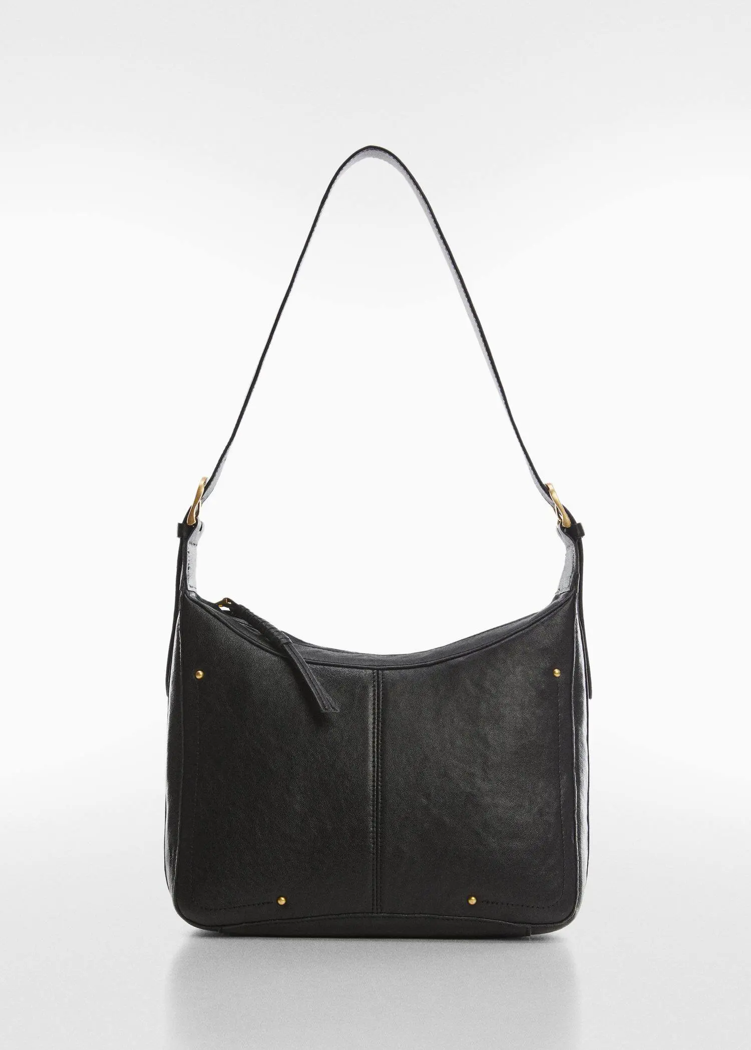 Mango Leather shoulder bag. 1
